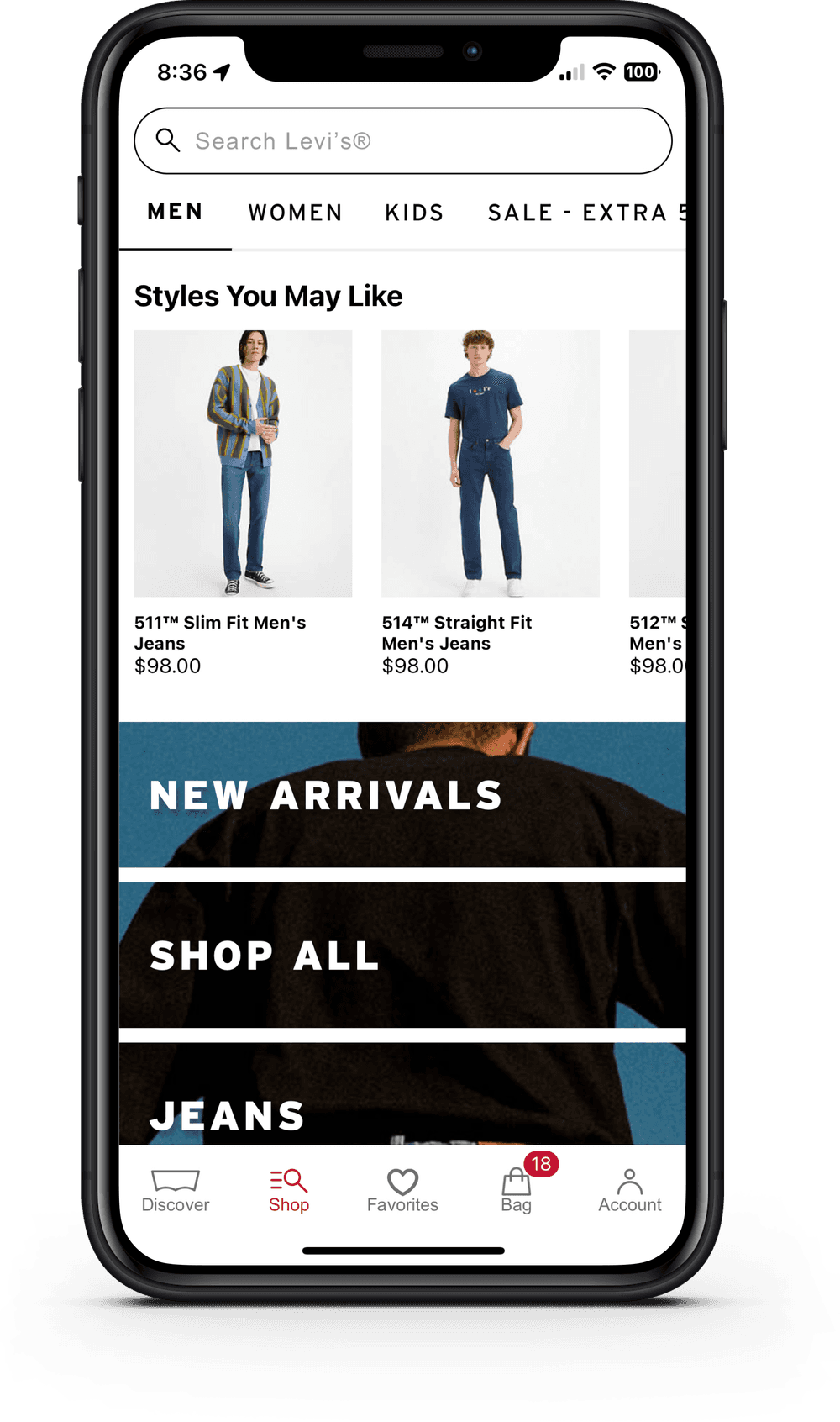 Levi's Mobile App