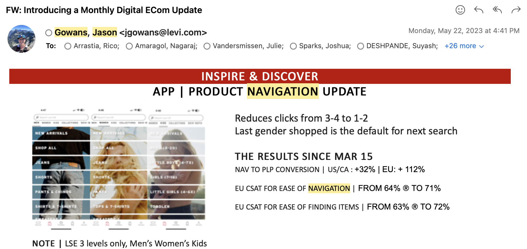 VP Email - Recognition